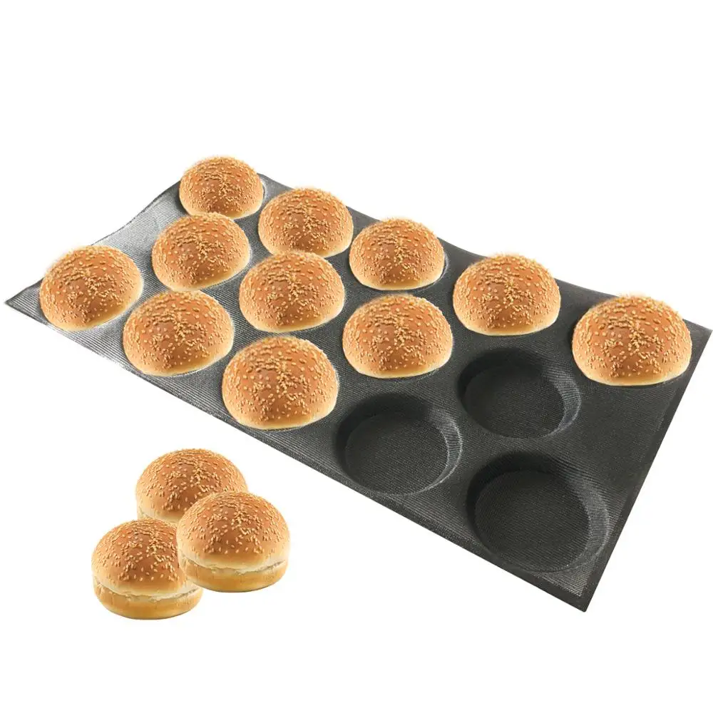 Bluedrop silicone hamburger form round shape burger baking sheet perforated tartlets fiberglass baking bun mold 5 inch 14 caves
Bluedrop silicone hamburger form round shape burger baking sheet perforated tartlets fiberglass baking bun mold 5 inch 14 caves