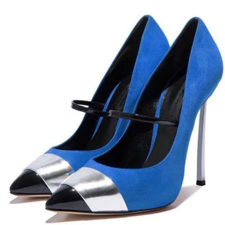 Sexy Women Patch Color Pointed toe Pumps with Narrow Band Slip on Shoes Size 34,43 in High Heels For Casual Fashion Shoe
Sexy Women Patch Color Pointed toe Pumps with Narrow Band Slip on Shoes Size 34,43 in High Heels For Casual Fashion Shoe