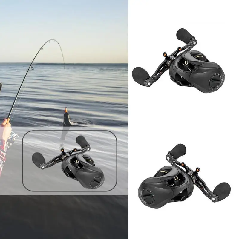 Water Drop Wheel Fishing Reel Carp 13+1BB 6.3:1 Baitcasting Reel Knob Fly Fishing Wheel Bait Casting Reel For Fishing
Water Drop Wheel Fishing Reel Carp 13+1BB 6.3:1 Baitcasting Reel Knob Fly Fishing Wheel Bait Casting Reel For Fishing