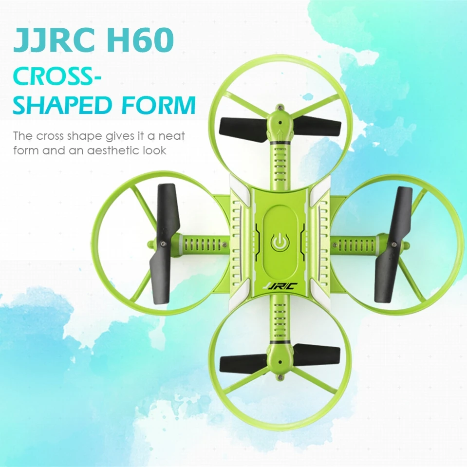 

JJRC H60 Foldable WiFi FPV HD Camera RC Drone G-Sensor Control Waypoint 720P Camera Quadcopter RTF LED Light For Night Flight