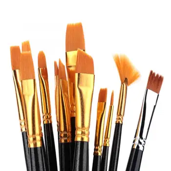 13Pcs Black Nylon Hair Drawing Brush Art Painting Set Tool Paint Brush Painting Brushes Artes Paintbrush Set 
13Pcs Black Nylon Hair Drawing Brush Art Painting Set Tool Paint Brush Painting Brushes Artes Paintbrush Set