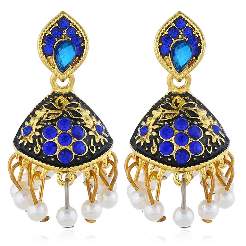 Luxury Exaggerated Gold Embossed Flower Chime Shape National Retro Style Pendant Earrings Short Beads Tassel Women's Jewelry
Luxury Exaggerated Gold Embossed Flower Chime Shape National Retro Style Pendant Earrings Short Beads Tassel Women's Jewelry