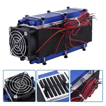 DC 12V 576W 8-Chip TEC1-12706 DIY Thermoelectric Cooler Refrigeration Air Cooling Device Tool.
DC 12V 576W 8-Chip TEC1-12706 DIY Thermoelectric Cooler Refrigeration Air Cooling Device Tool.