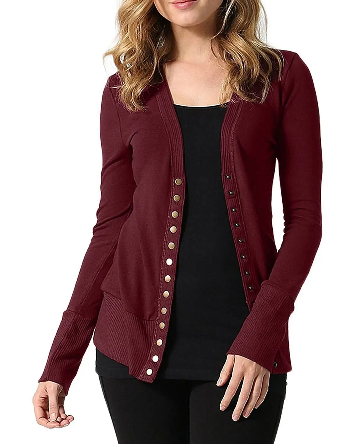 Plus Size Solid Knitted Cardigan Sweater Women Autumn Casual Long Sleeve Straight Bottom Wearing Button Sweater Stretch Cardigan
Plus Size Solid Knitted Cardigan Sweater Women Autumn Casual Long Sleeve Straight Bottom Wearing Button Sweater Stretch Cardigan