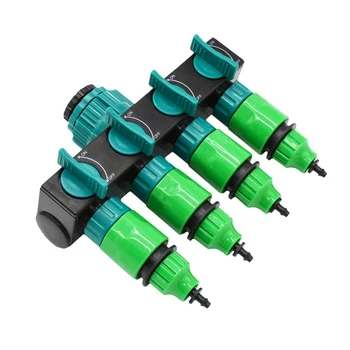 Garden Hose Splitter Water Pipe 4 Way Tap Garden Tap Connector 4/7 Mm Cranes Hose Irrigation 8/11 Mm 1 Pcs
Garden Hose Splitter Water Pipe 4 Way Tap Garden Tap Connector 4/7 Mm Cranes Hose Irrigation 8/11 Mm 1 Pcs