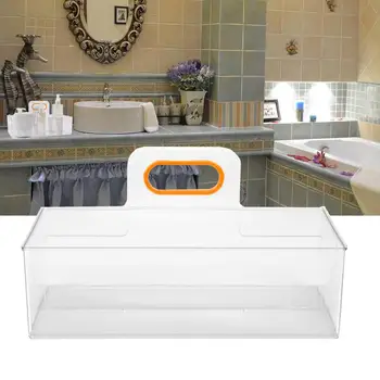 Tote Storage Bin with Lid Compartment Bathroom Supplies Storage Basket Transparent Plastic Organizer Box
Tote Storage Bin with Lid Compartment Bathroom Supplies Storage Basket Transparent Plastic Organizer Box