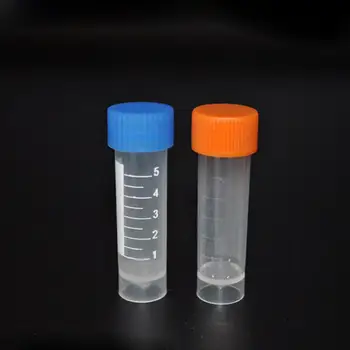 1000pcs 5ml Plastic Frozen Test Tubes Vial Empty Screw Seal Cap Packaging Container with Silicone Gasket
1000pcs 5ml Plastic Frozen Test Tubes Vial Empty Screw Seal Cap Packaging Container with Silicone Gasket