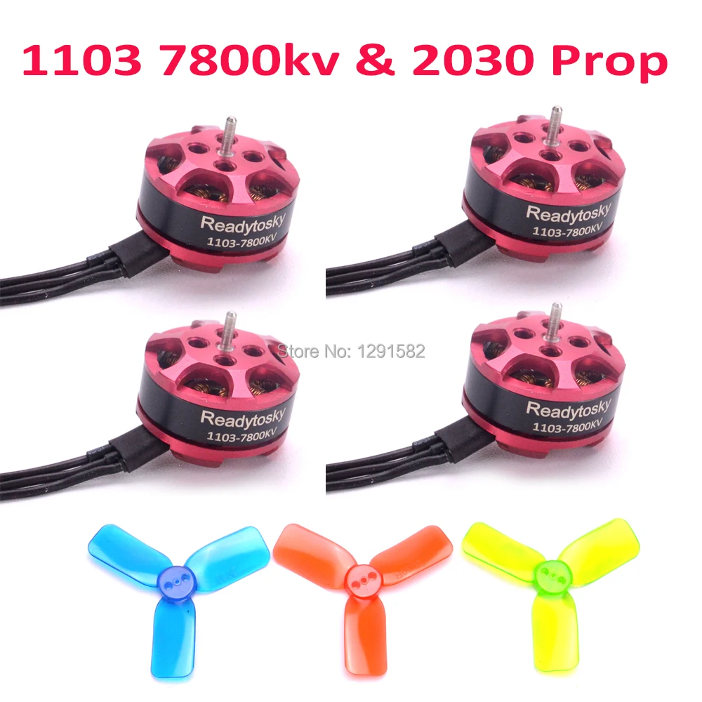 4pcs 1103 7800kv Mini Brushless Motor support 2-3S & 2030 propeller for RC 80 90 100mm Mini Multirotor Drone
4pcs 1103 7800kv Mini Brushless Motor support 2-3S & 2030 propeller for RC 80 90 100mm Mini Multirotor Drone