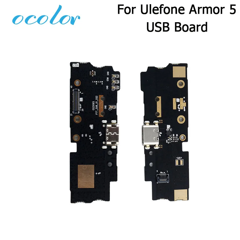 Ocolor для Ulefone Armor 5 USB плата Аксессуары телефонов запасные части разъем Зарядки