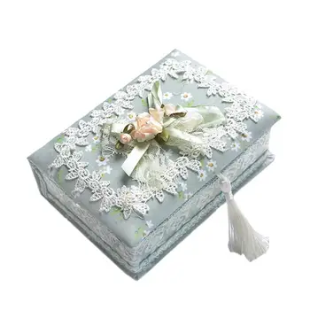 1 Pc Jewelry Box Portable Lace Flower Rectangle Storage Container Storage Organizer Jewelry Case for Ornament Earring Necklace
1 Pc Jewelry Box Portable Lace Flower Rectangle Storage Container Storage Organizer Jewelry Case for Ornament Earring Necklace