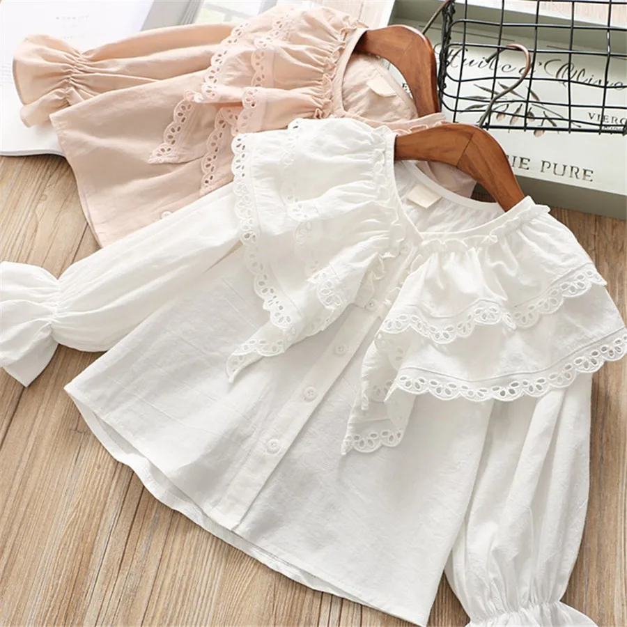 Girls Blouses 2 3 4 5 6 Years Kids Tops For Girls Fashion Ruffle Splice Long Sleevs Girl School Blouses 2019 Spring Girl Shirts
Girls Blouses 2 3 4 5 6 Years Kids Tops For Girls Fashion Ruffle Splice Long Sleevs Girl School Blouses 2019 Spring Girl Shirts