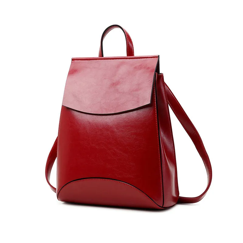2019 Vintage Genuine Leather Wax Oil Woman Travel Feminine Fashion Backpack Female For Girls School Women Bagpack Rugzak Sack
2019 Vintage Genuine Leather Wax Oil Woman Travel Feminine Fashion Backpack Female For Girls School Women Bagpack Rugzak Sack