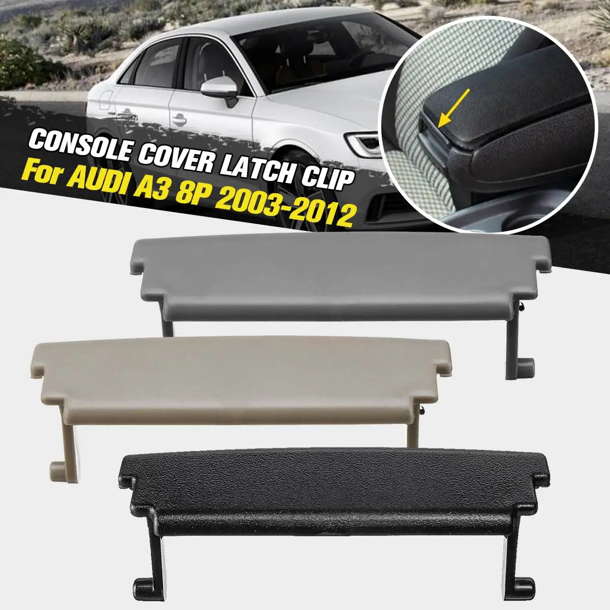 Car Auto Armrest Lid Console Cover Latch Clip Catch For Audi A3 8P 2003 2004 2005 2006 2007 2008 2009 2010 2011 2012 Black
Car Auto Armrest Lid Console Cover Latch Clip Catch For Audi A3 8P 2003 2004 2005 2006 2007 2008 2009 2010 2011 2012 Black