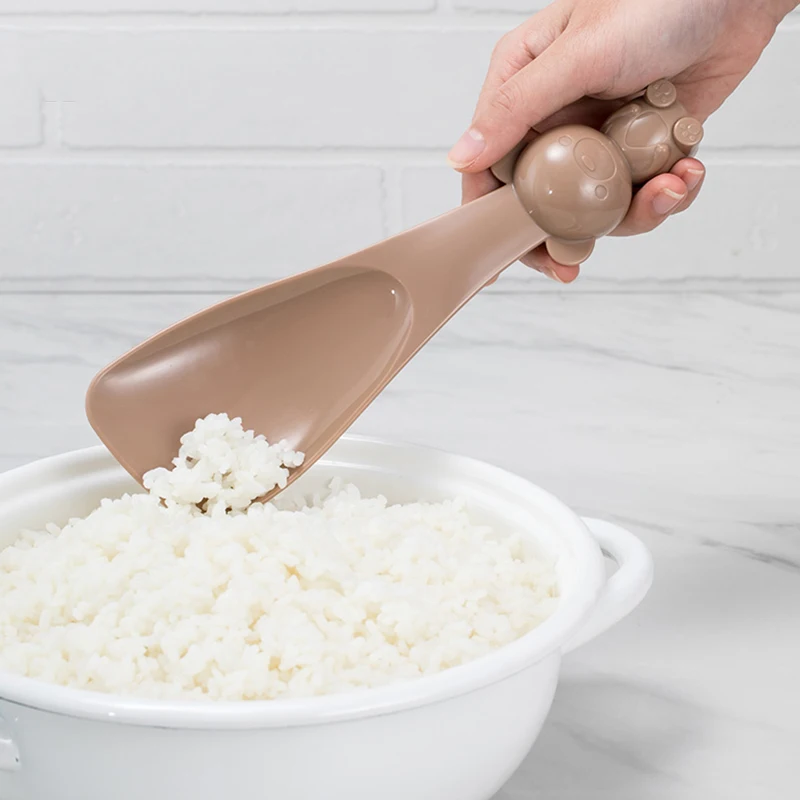 Xiaomi Jordan Judy Safe Non-stick Healthy Rice Spoon With Bear hand Stand design Rice Serving Spoon Home Kitchen Supplies #3
Xiaomi Jordan Judy Safe Non-stick Healthy Rice Spoon With Bear hand Stand design Rice Serving Spoon Home Kitchen Supplies #3