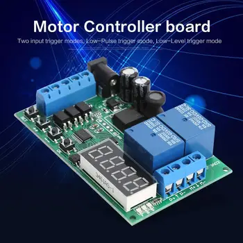 DC/AC Motor Controller board 5V - 24V Motor Forward Reverse Controller Electronic Timing Delay Time Cycles Relay
DC/AC Motor Controller board 5V - 24V Motor Forward Reverse Controller Electronic Timing Delay Time Cycles Relay