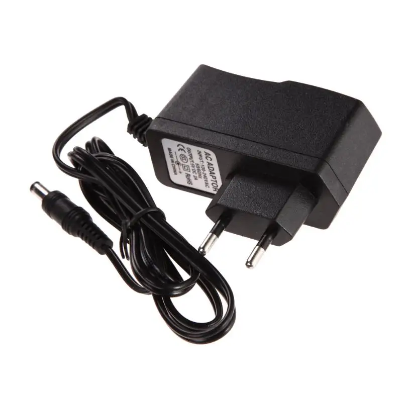 AC 100-240V Converter Adapter DC 5.5mm x 2.5MM 5V 2A 2000mA Adapter Charger EU Plug Switching Power Supply Electrical Equipment
AC 100-240V Converter Adapter DC 5.5mm x 2.5MM 5V 2A 2000mA Adapter Charger EU Plug Switching Power Supply Electrical Equipment