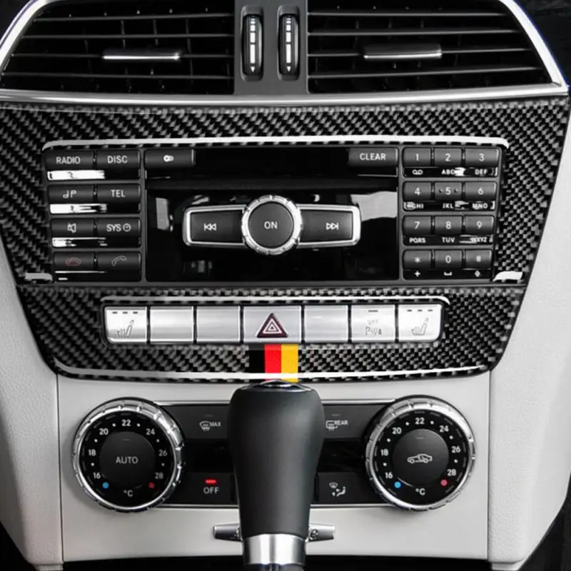 Carbon Fiber Car Console Central Control CD Panel Cover Trim decoration for Mercedes Benz W204 2010 2012 2013
Carbon Fiber Car Console Central Control CD Panel Cover Trim decoration for Mercedes Benz W204 2010 2012 2013