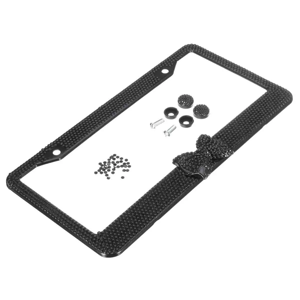 Car License Plate Frame Holder Number Plate Holder Mount Bracket Bling Glitter Crystal Rhine Stone For US Car
Car License Plate Frame Holder Number Plate Holder Mount Bracket Bling Glitter Crystal Rhine Stone For US Car