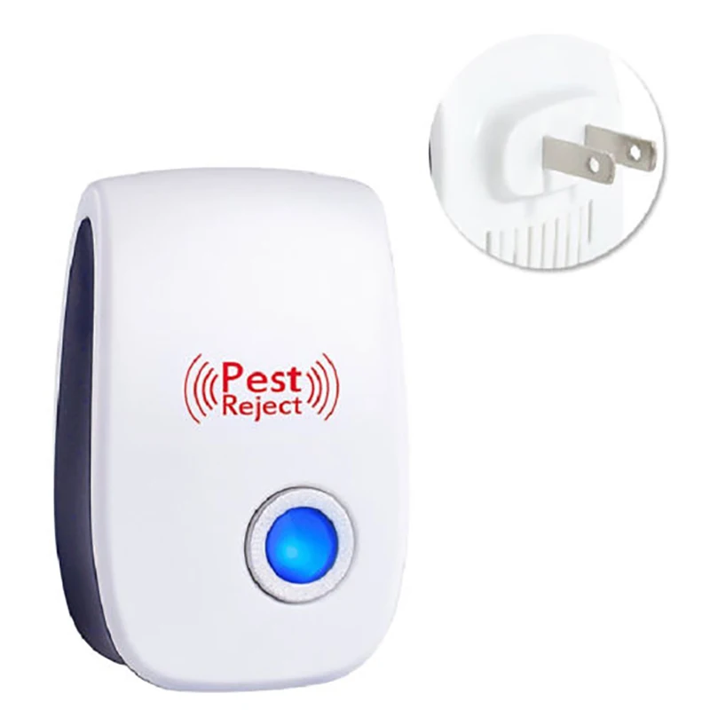 US/EU/AU/UK Plug Ultrasound Mouse Cockroach Repeller Device Insect Rats Spiders Mosquito Killer Pest Control Household Pest
US/EU/AU/UK Plug Ultrasound Mouse Cockroach Repeller Device Insect Rats Spiders Mosquito Killer Pest Control Household Pest