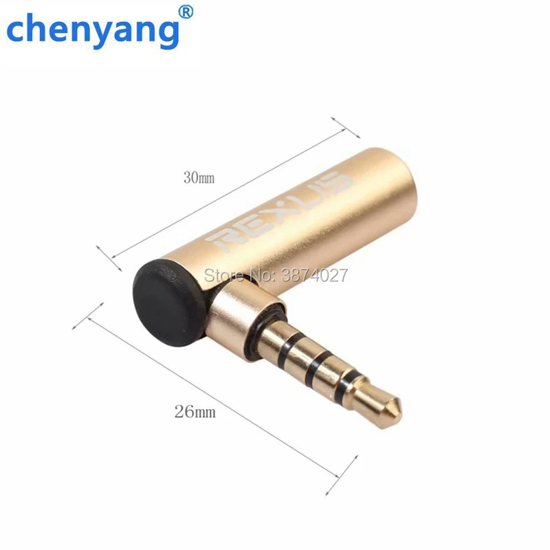90 Degree Elbow 3.5mm Right Angle Male to Female Header Adapter 4 Section L Headphone Audio Converter 3.5mm Male to Female
90 Degree Elbow 3.5mm Right Angle Male to Female Header Adapter 4 Section L Headphone Audio Converter 3.5mm Male to Female