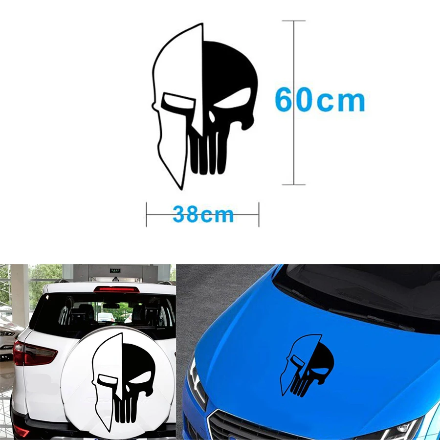1 Piece Black 60 x 38CM Punisher Skull Vinyl Decals Car Auto Door Hood Car Sticker
1 Piece Black 60 x 38CM Punisher Skull Vinyl Decals Car Auto Door Hood Car Sticker