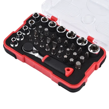 37 in 1 Screwdriver Bits Repair Tool Kit Precision Spanner Socket Set Car tools Ratchet Spanner Chrome vanadium steel
37 in 1 Screwdriver Bits Repair Tool Kit Precision Spanner Socket Set Car tools Ratchet Spanner Chrome vanadium steel