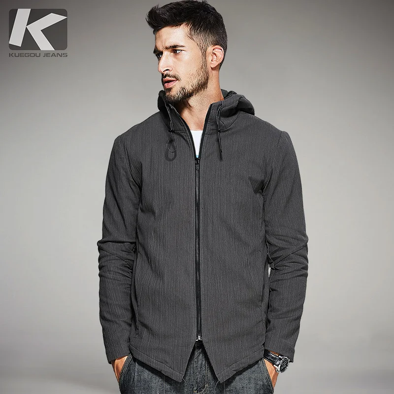 KUEGOU New Autumn Mens Hooded Jackets And Coats Pockets Zipper Coffee Color Brand Clothing For Man's Slim Clothes Male Tops 3805
KUEGOU New Autumn Mens Hooded Jackets And Coats Pockets Zipper Coffee Color Brand Clothing For Man's Slim Clothes Male Tops 3805