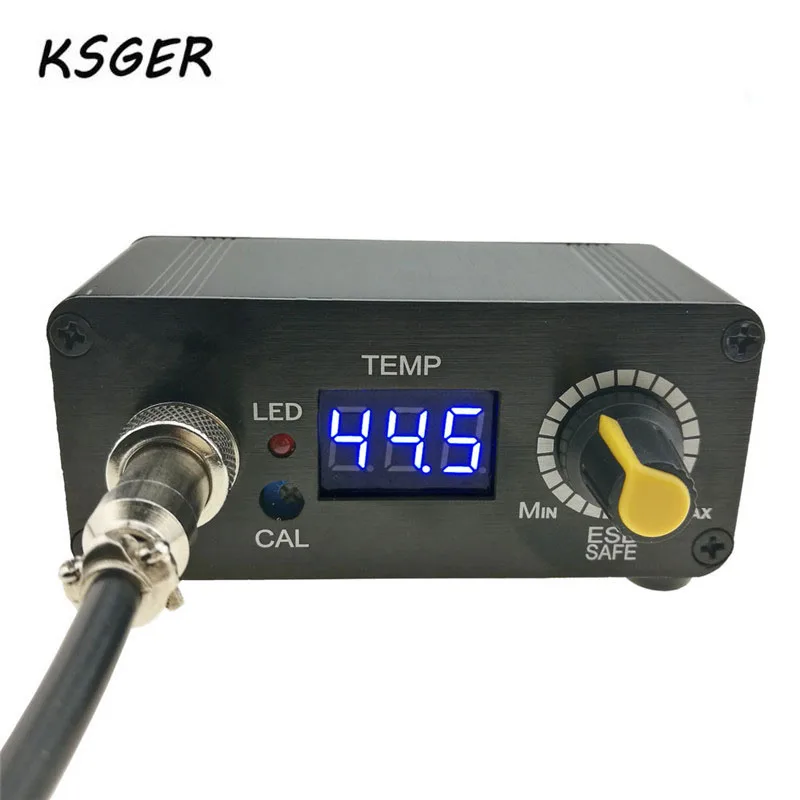 KSGER 110-240V Mini STC LED T12 Soldering Iron Soldering Station Temperature Controller Upgraded Version
KSGER 110-240V Mini STC LED T12 Soldering Iron Soldering Station Temperature Controller Upgraded Version