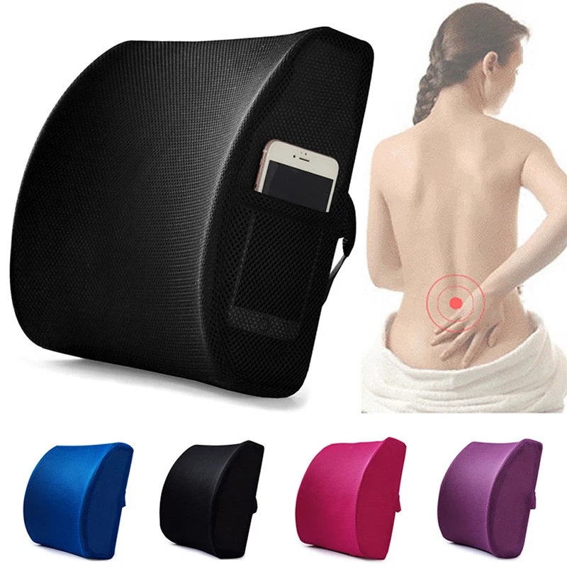 Fashion Soft Memory Foam Waist Support Back Massager Waist Cushion Pillow Chair Car Seat Pillow Home Office Relief Pain Cushion
Fashion Soft Memory Foam Waist Support Back Massager Waist Cushion Pillow Chair Car Seat Pillow Home Office Relief Pain Cushion