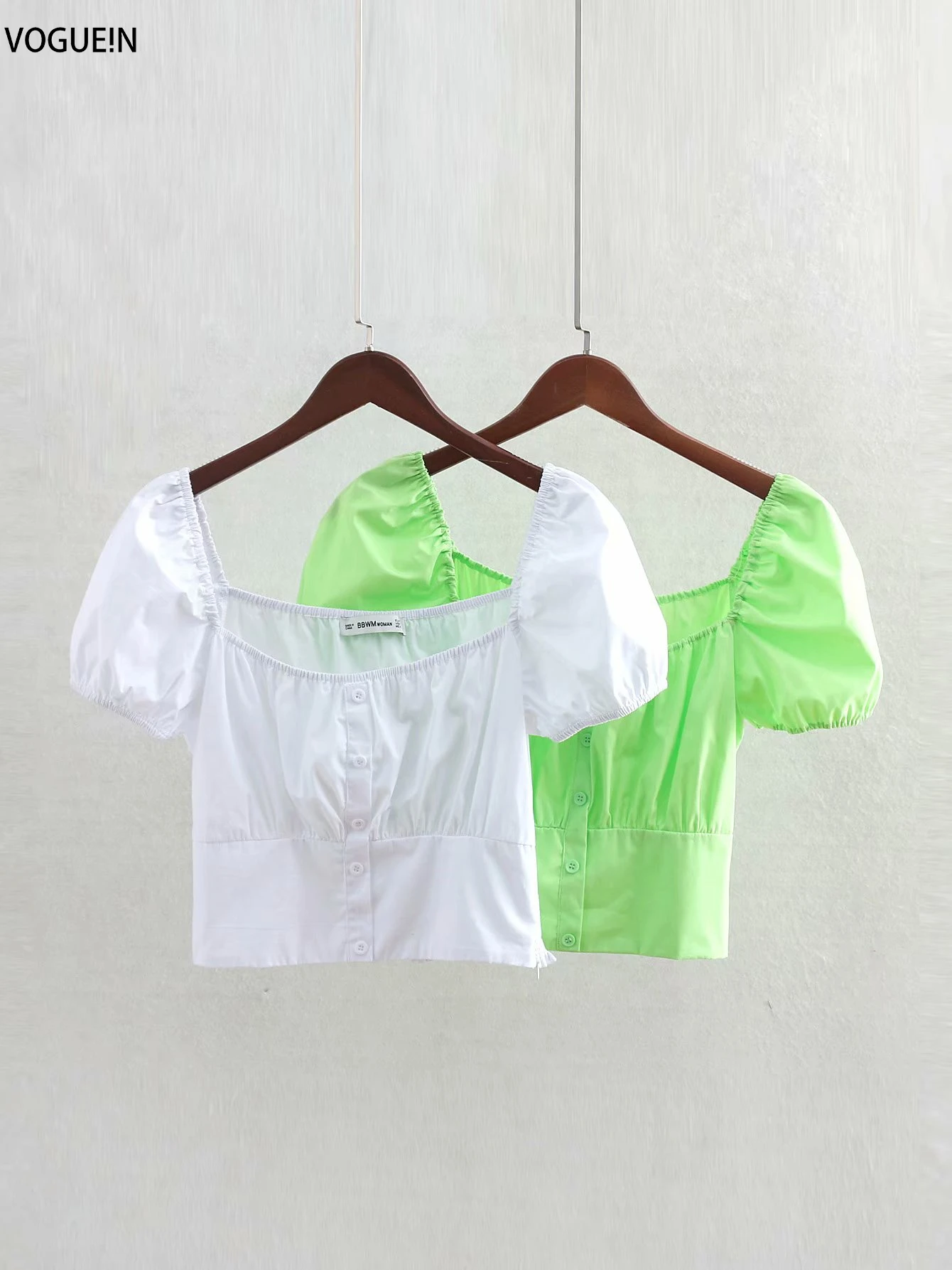 VOGUEIN New Womens Girls Short Sleeve Elastic Short Top Blouse Shirt White 2 Colors Wholesale
VOGUEIN New Womens Girls Short Sleeve Elastic Short Top Blouse Shirt White 2 Colors Wholesale