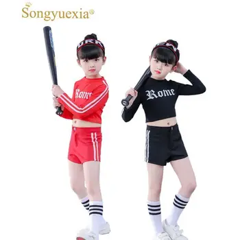 Songyuexia Girls Slim Cotton Ballroom Modern Jazz Hip Hop Dance Competition Costumes Kids Tops Pants Dancing Clothing Clothes
Songyuexia Girls Slim Cotton Ballroom Modern Jazz Hip Hop Dance Competition Costumes Kids Tops Pants Dancing Clothing Clothes