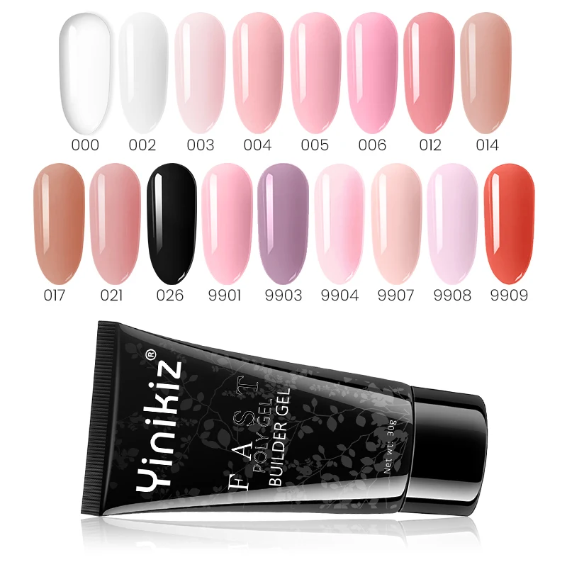 Yinikiz New 17colors Nails Extending Jelly Poly Gel 30ml Uv Gel Nails Art Manicure DIY Decorations Nail Builder Gel
Yinikiz New 17colors Nails Extending Jelly Poly Gel 30ml Uv Gel Nails Art Manicure DIY Decorations Nail Builder Gel