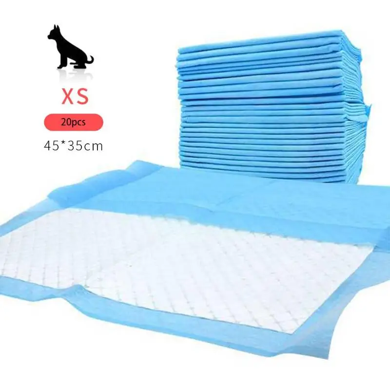 

20Ps/lot Pet Diapers Absorbent Pet Dog Training Urine Pad Diapers for Puppy Dogs Cleaning Deodorant Diapers Pet Dog Nappy