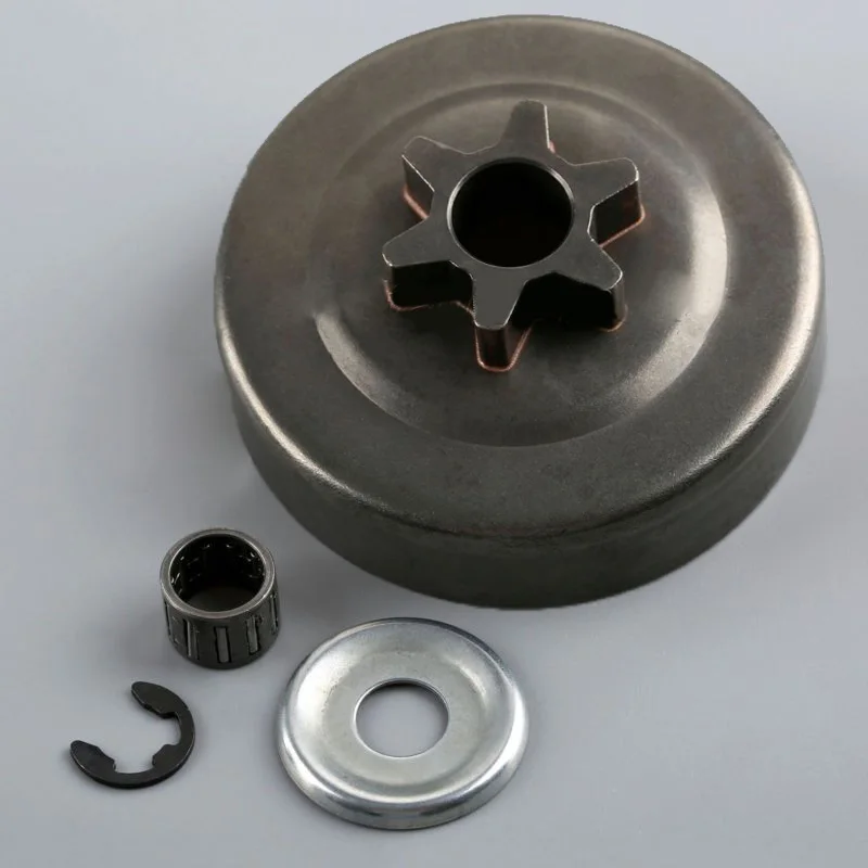 Clutch Drum Sprocket 3/8" 6T Washer E-Clip for STIHL MS170 180 Chainsaw Parts needle bearing
Clutch Drum Sprocket 3/8" 6T Washer E-Clip for STIHL MS170 180 Chainsaw Parts needle bearing