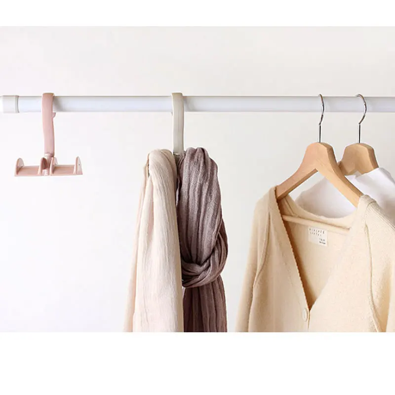 Rotatable Quality Wardrobe Hook Wardrobe No Nail Plastic Hook Creative Hanging Tie Multi-function Accessories Hook Bag Rack
Rotatable Quality Wardrobe Hook Wardrobe No Nail Plastic Hook Creative Hanging Tie Multi-function Accessories Hook Bag Rack