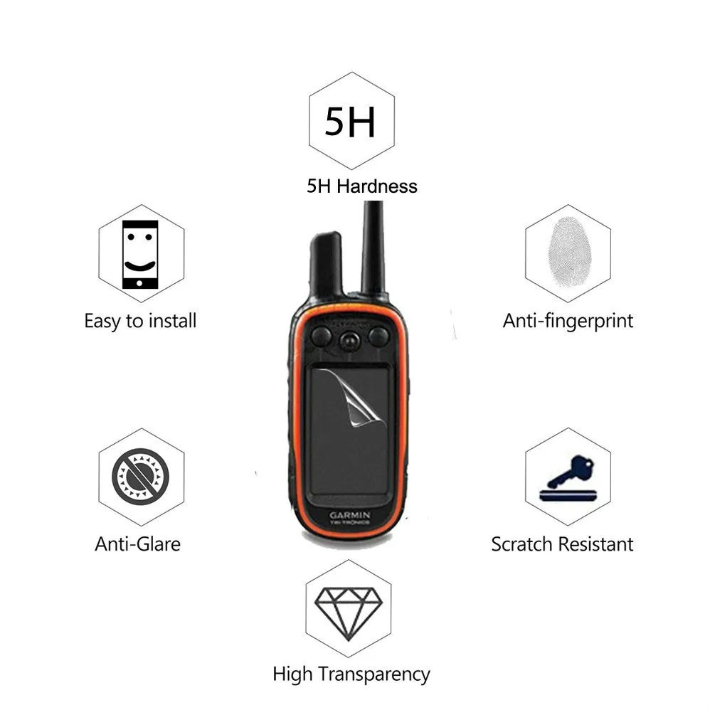 3Pack GPS Track and Train Handheld LCD Shiled Film for Garmin Alpha 100 Nano Explosion-proof Screen Protector for Garmin Guard
3Pack GPS Track and Train Handheld LCD Shiled Film for Garmin Alpha 100 Nano Explosion-proof Screen Protector for Garmin Guard