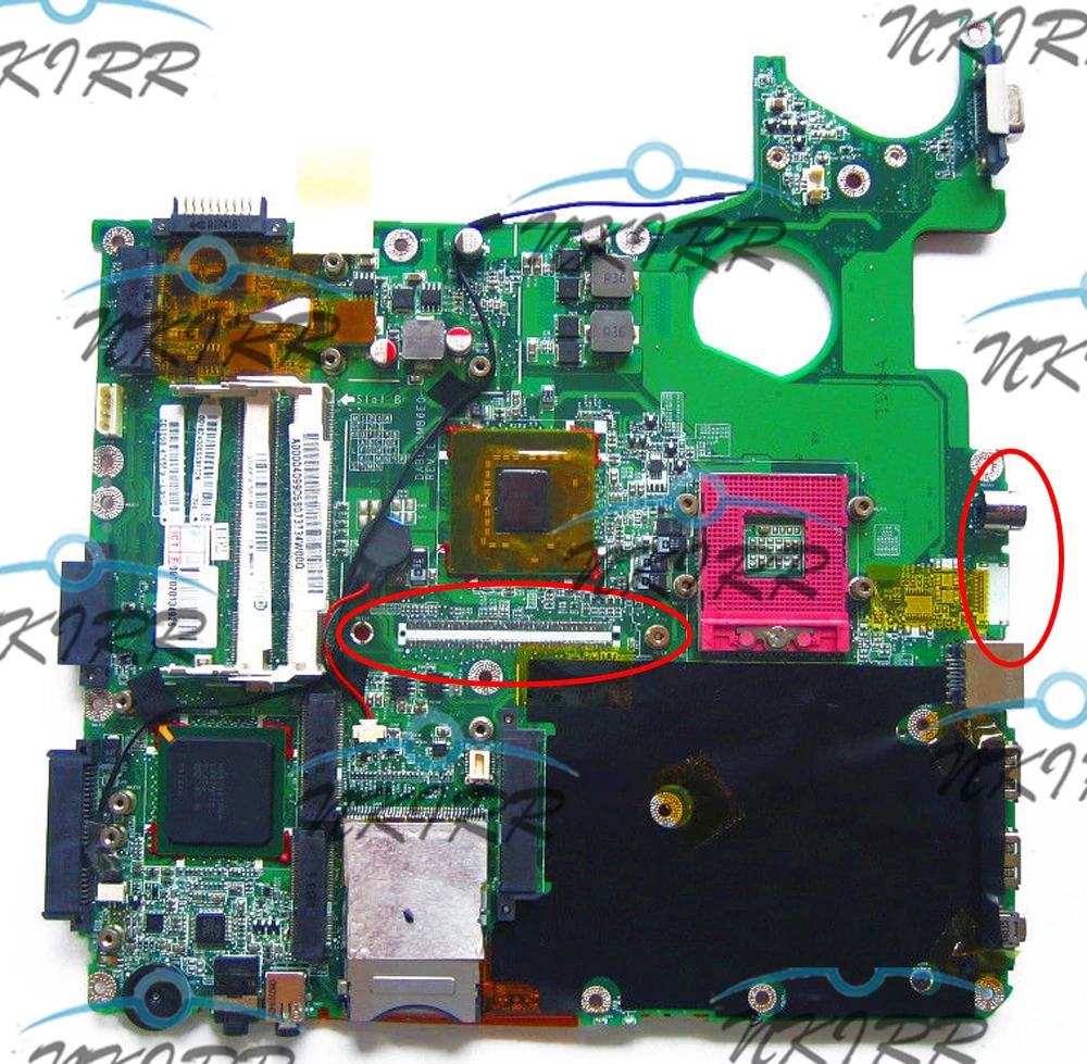 Working and tested A000032390 A000041140 A000034540 DABL5SMB6E0 REV:E DDR2 MotherBoard for Toshiba Satellite P305 P300D P300
Working and tested A000032390 A000041140 A000034540 DABL5SMB6E0 REV:E DDR2 MotherBoard for Toshiba Satellite P305 P300D P300