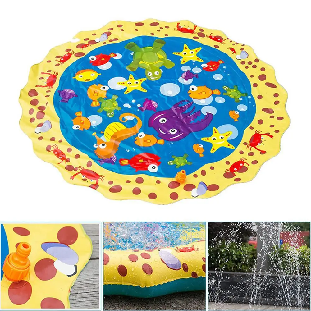 39 Inches Summer Play Water Games Toy Lawn Inflatable Sprinkler Cushionfor Kids Baby
39 Inches Summer Play Water Games Toy Lawn Inflatable Sprinkler Cushionfor Kids Baby
