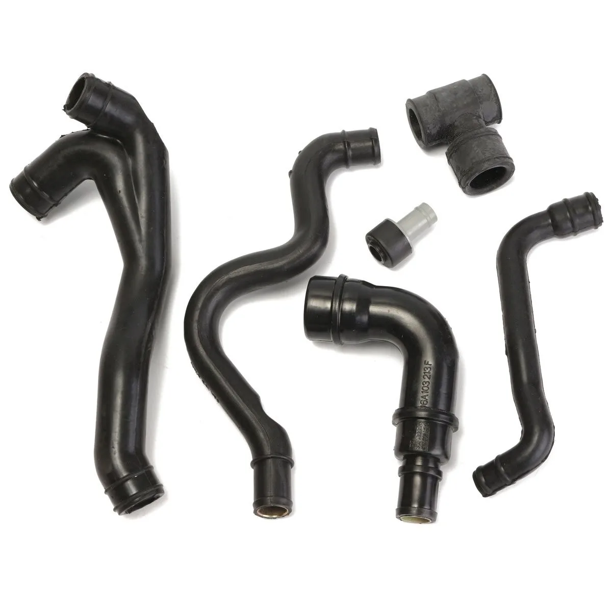 6 Pcs/Set Black Engine Crankcase Breather Hose Kit For VW Jetta Golf MK4 1.8T AWW AWP 1999 - 2003
6 Pcs/Set Black Engine Crankcase Breather Hose Kit For VW Jetta Golf MK4 1.8T AWW AWP 1999 - 2003