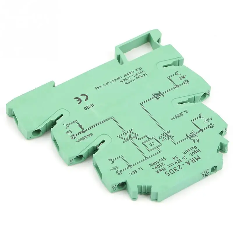 MRA-23D5 Ultra-Thin PLC Relay Power Amplifier Board Input 3-32V Output 250V 5AContactless rele estado solido Brand New
MRA-23D5 Ultra-Thin PLC Relay Power Amplifier Board Input 3-32V Output 250V 5AContactless rele estado solido Brand New