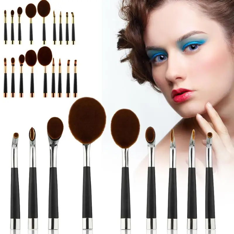 9pcs Toothbrush Makeup Brushes Oval Powder Cream Foundation Brush Eyeliner Eyelash Lip Make Up Brush Cosmetic Beauty Tool
9pcs Toothbrush Makeup Brushes Oval Powder Cream Foundation Brush Eyeliner Eyelash Lip Make Up Brush Cosmetic Beauty Tool