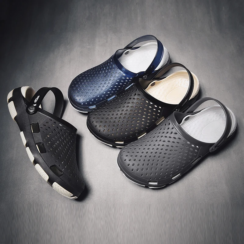 Grey Men Shoes Jelly Light Hollow Outdoor Summer Waterproof Beach Slippers Flip Flopszapatos De Hombre Hausschuhe
Grey Men Shoes Jelly Light Hollow Outdoor Summer Waterproof Beach Slippers Flip Flopszapatos De Hombre Hausschuhe