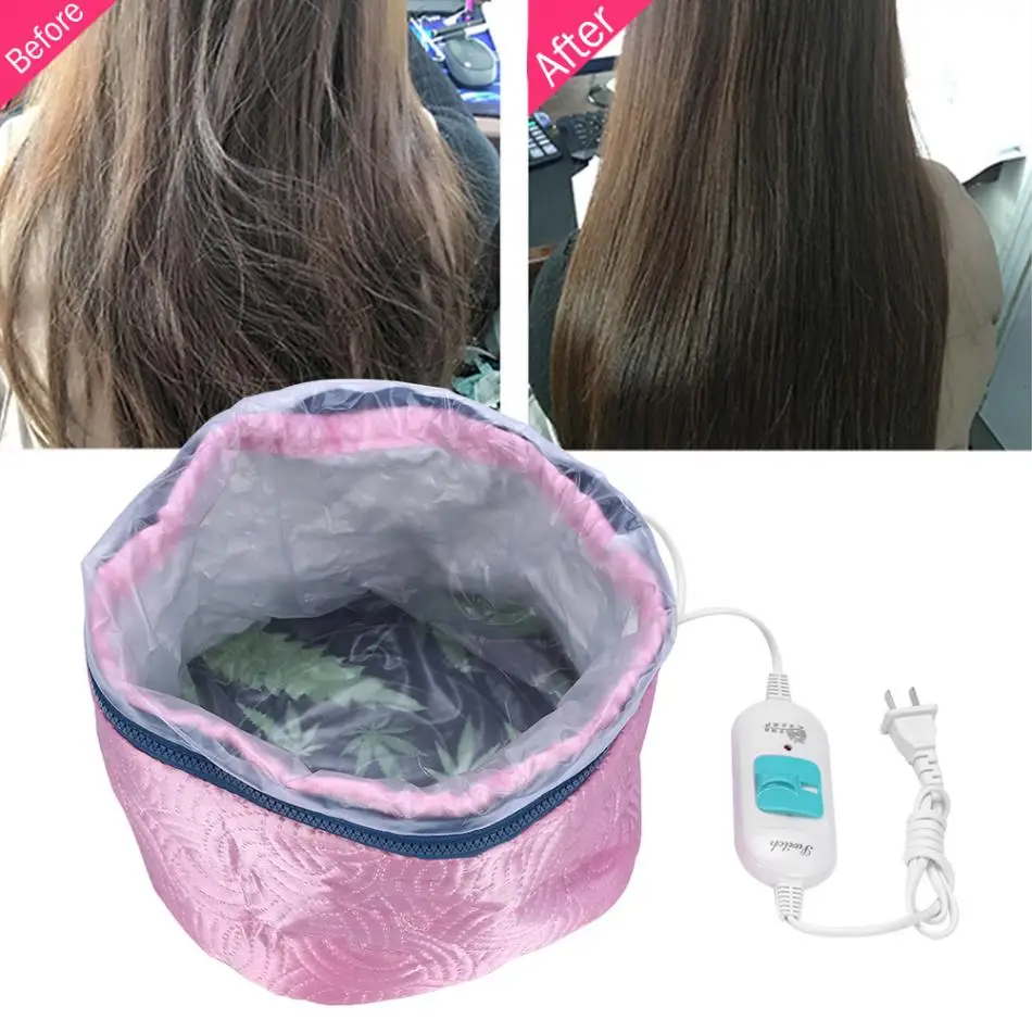 Electric Hair Steamer Cap Hair Thermal Mask Heating Baking Oil Cap Beauty SPA Nourishing Heated Cap Hair Styling Ear Care tool a
Electric Hair Steamer Cap Hair Thermal Mask Heating Baking Oil Cap Beauty SPA Nourishing Heated Cap Hair Styling Ear Care tool a