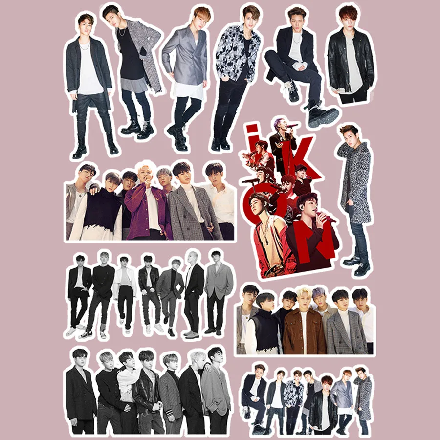 Kpop iKON Love Scenario Adhesive Photo Sticker for Luggage Mobile Phone Notebook Laptop DIY Stickers
Kpop iKON Love Scenario Adhesive Photo Sticker for Luggage Mobile Phone Notebook Laptop DIY Stickers