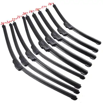 Black Universal U-type Soft Frameless Rubber Window Windshield Windscreen Wiper Blade 16" 17" 18" 19" 20" 21" 22" 24" 26"
Black Universal U-type Soft Frameless Rubber Window Windshield Windscreen Wiper Blade 16" 17" 18" 19" 20" 21" 22" 24" 26"