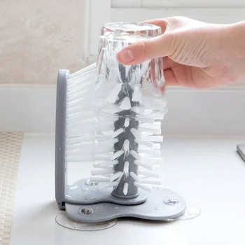 Suction wall lazy cup brush glass cleaning brush kitchen rotating water cup tea cup brush new Creative Suction Wall lazy Glass
Suction wall lazy cup brush glass cleaning brush kitchen rotating water cup tea cup brush new Creative Suction Wall lazy Glass