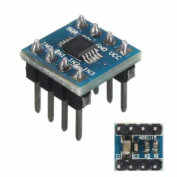 LEORY 2.0-5.5V Mini 4 Channel ADS1115 Module 16 Bit I2C ADC Pro Gain Amplifier NEW
LEORY 2.0-5.5V Mini 4 Channel ADS1115 Module 16 Bit I2C ADC Pro Gain Amplifier NEW