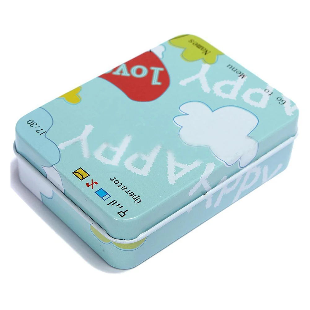 Promotion! New Retro Metal Storage Pill Box Jewelry Case Vintage Decor Small storage box, Light blue
Promotion! New Retro Metal Storage Pill Box Jewelry Case Vintage Decor Small storage box, Light blue