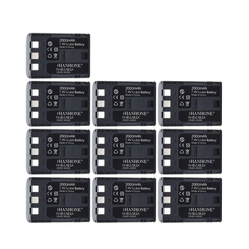 10PCS 2000mAh NB2L NB-2L NB2LH NB-2LH Digital Camera Battery For Canon EOS 350D S80 S70 S50 G7 G9 S60 400D Kiss N X Rebel XT XTi
10PCS 2000mAh NB2L NB-2L NB2LH NB-2LH Digital Camera Battery For Canon EOS 350D S80 S70 S50 G7 G9 S60 400D Kiss N X Rebel XT XTi