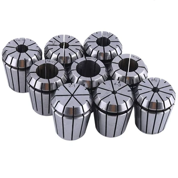 HLZS-9pcs ER32 Spring Collet Set for CNC Workholding Engraving Machine and Milling Lathe Tool 2/4/6/8/10/12/16/18/20mm
HLZS-9pcs ER32 Spring Collet Set for CNC Workholding Engraving Machine and Milling Lathe Tool 2/4/6/8/10/12/16/18/20mm